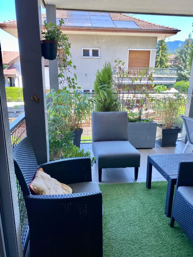 Appart Cosy Proche Du Lac Avec Terrasse Annecy Ngoại thất bức ảnh